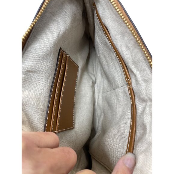 Michael Kors Womens Straw Leather Embroidered Citrus Limited Wristlet SKU 9223 - Picture 15 of 16